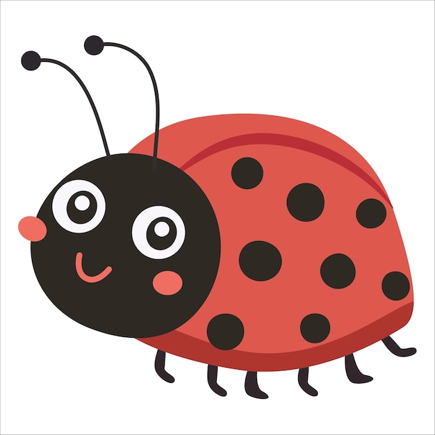 子供のための可愛い笑顔のウサギのイラスト ベクトルイラスト