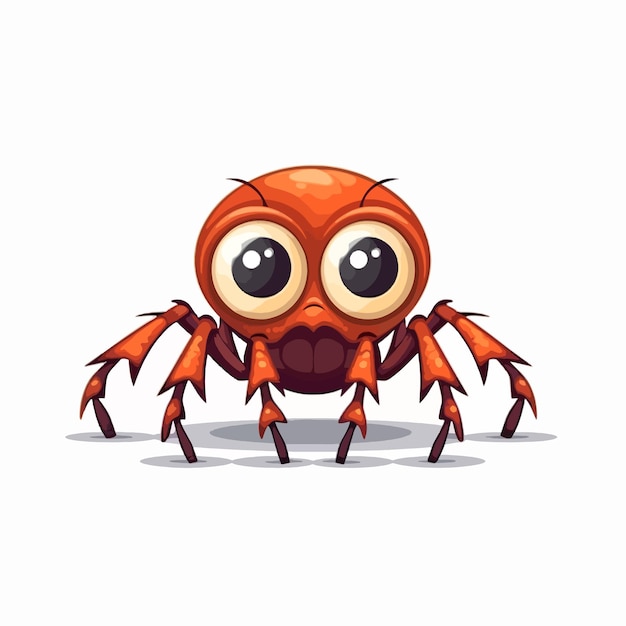 Cute spider vector illustration