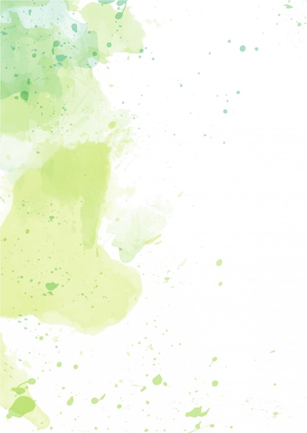 Vector cute splash abstract background watercolor