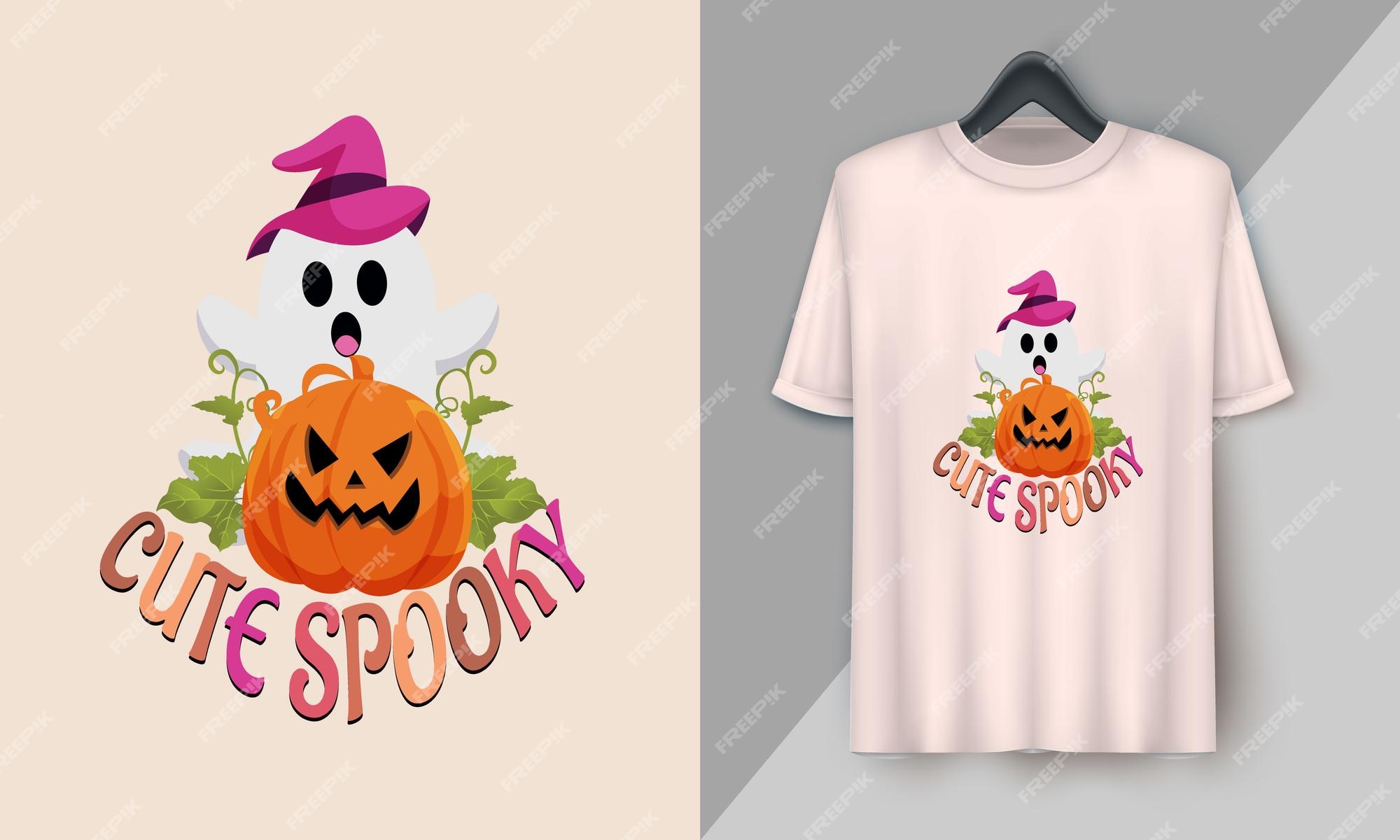 Simple Halloween Witch Kawaii Cartoon Drawing PNG & SVG Design For T-Shirts