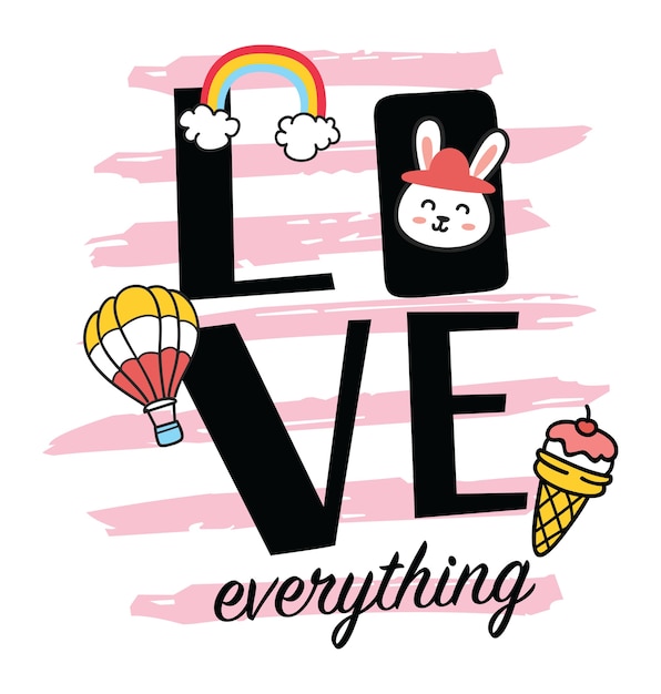 Vector cute t shirt design with patches