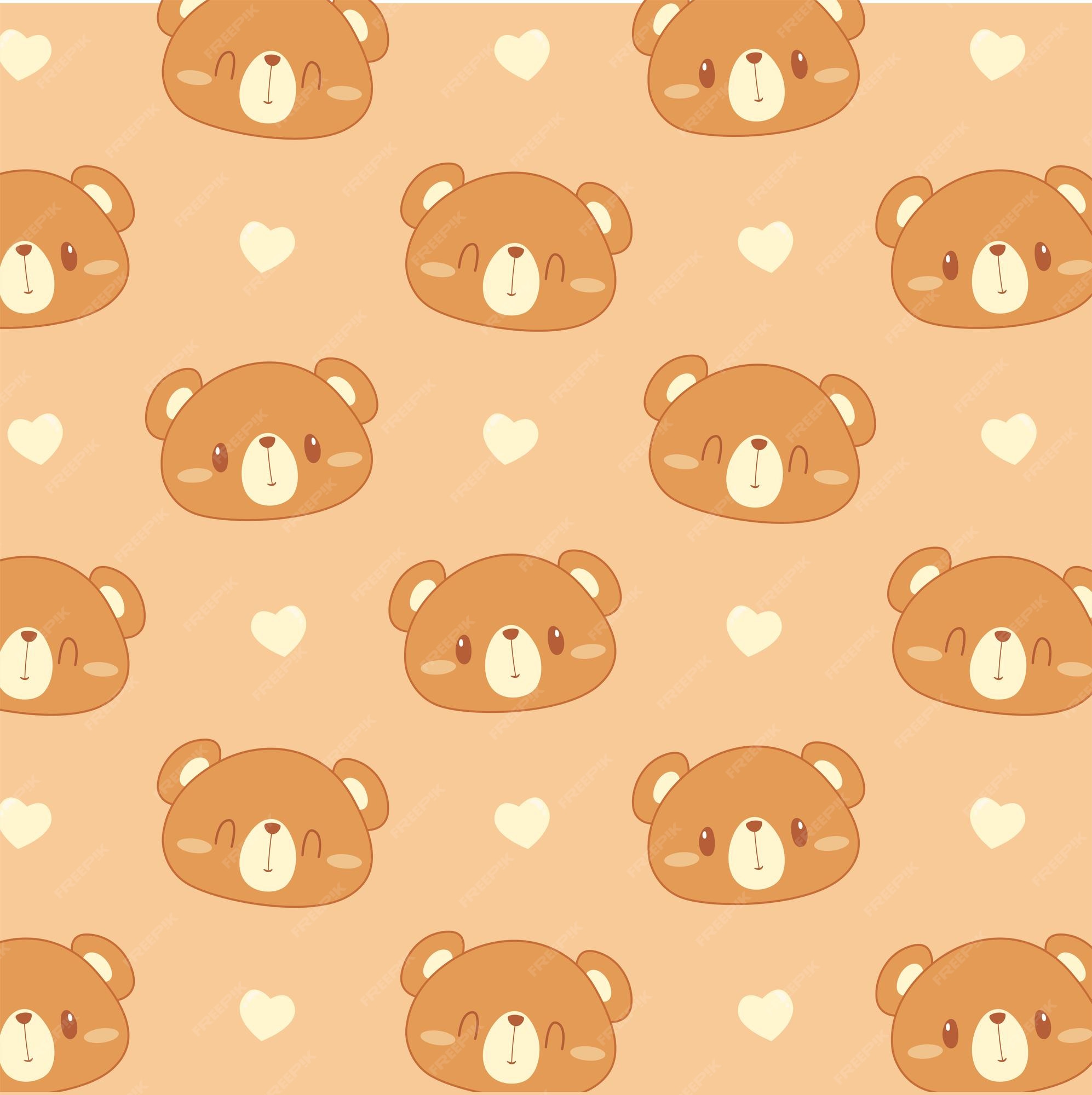 Free and customizable kawaii wallpaper templates