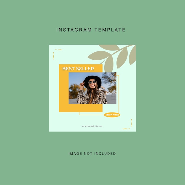 Premium Vector Cute template instagram Premium Vector Cute template instagram