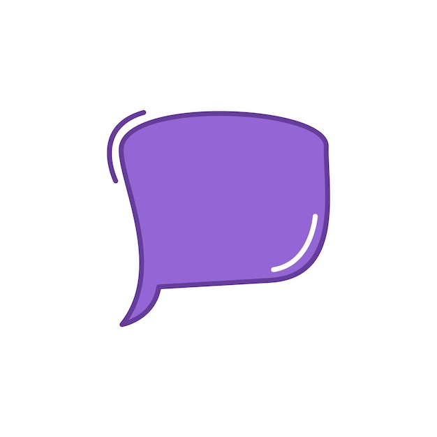 cute text box speech bubble template