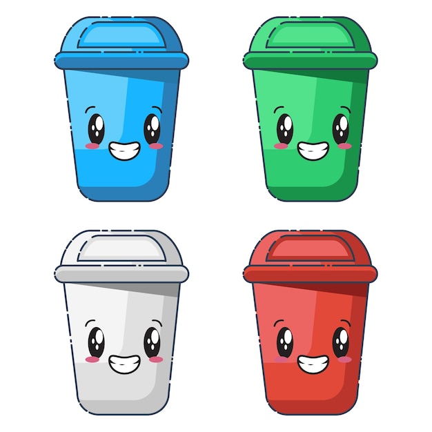 cute trash collections