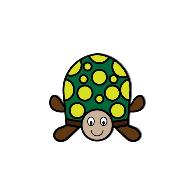Милый мультфильм о черепахе