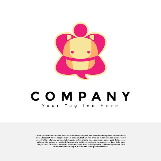 Vector cute turtle with bag logo creative vector design gradient logo premium vector