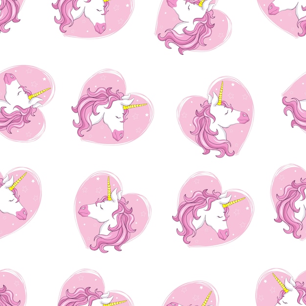 Cute unicorn  pattern