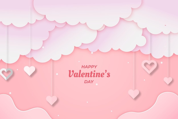 Cute valentine background pink