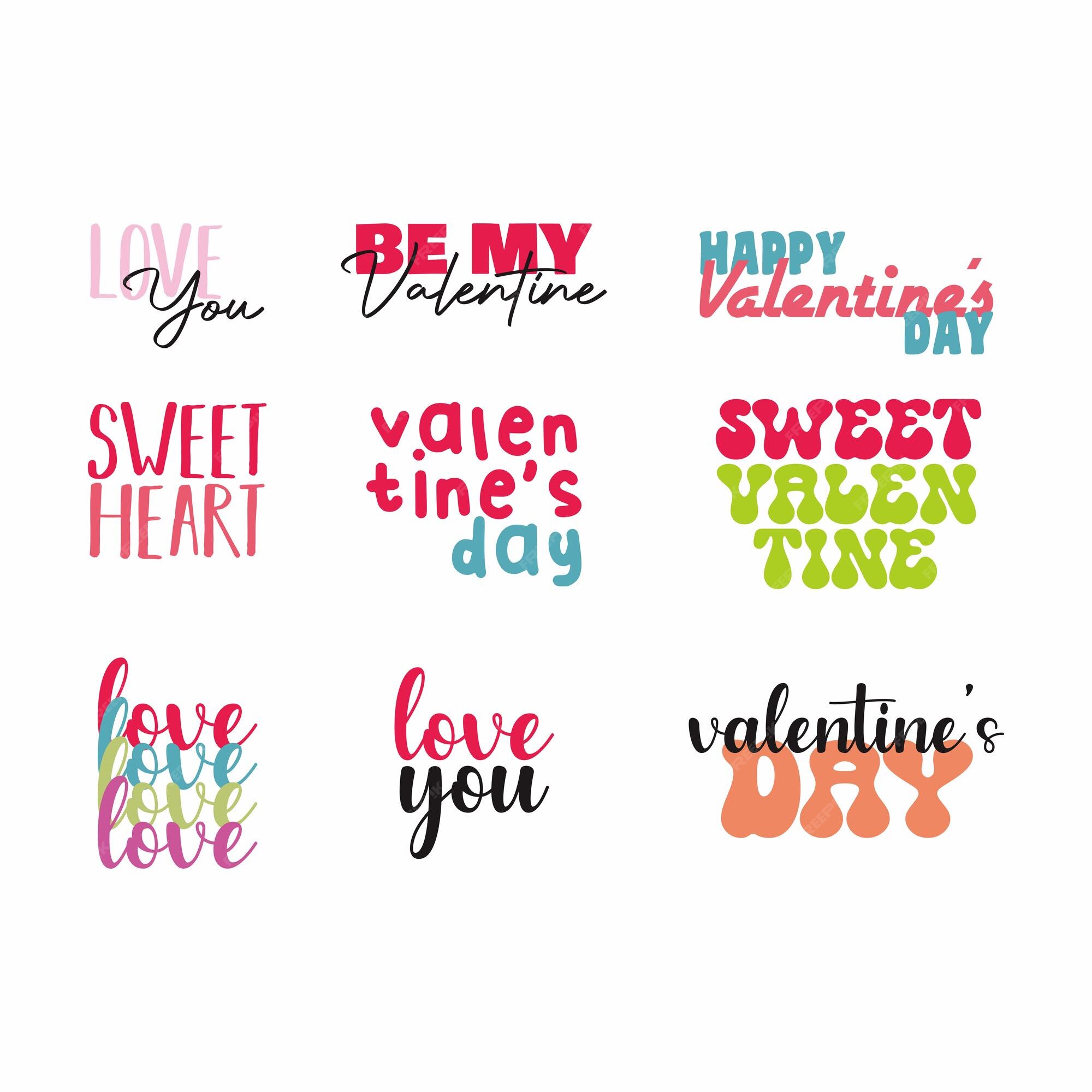 premium-vector-cute-valentine-letter-set-design