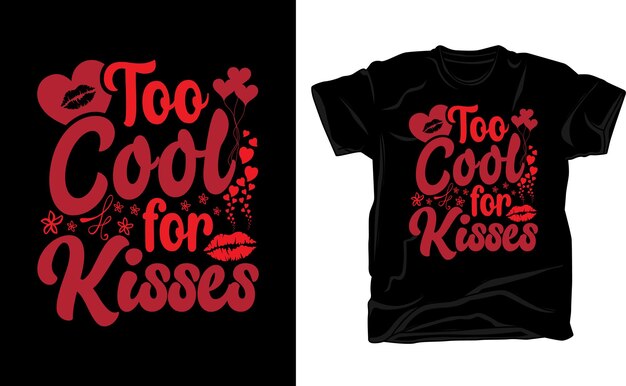 Vector cute valentines tshirts