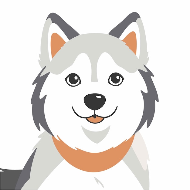 Cute vector illustration of a Dog for children book