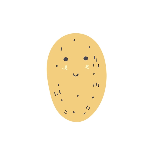 Cute vegetable potato