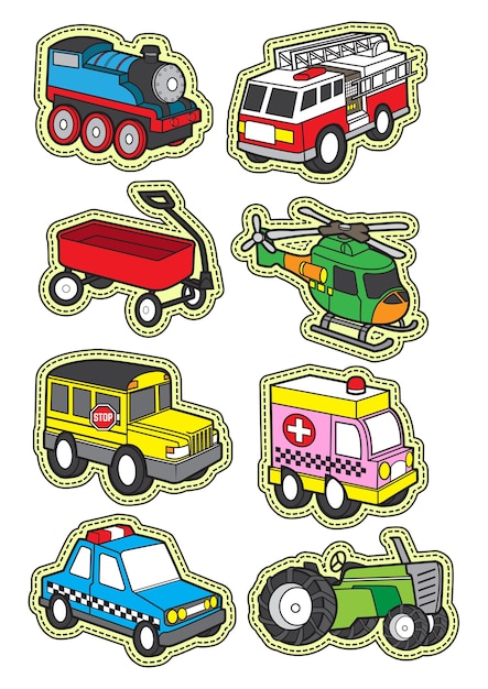 cute vehicle, transportation