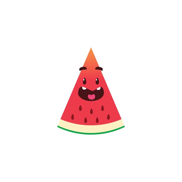 A cute watermelon illustration