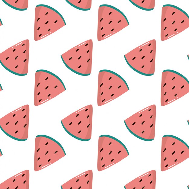 Cute watermelon pattern