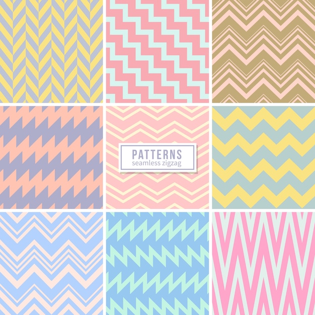 Cute wedding pink seamless vector patterns