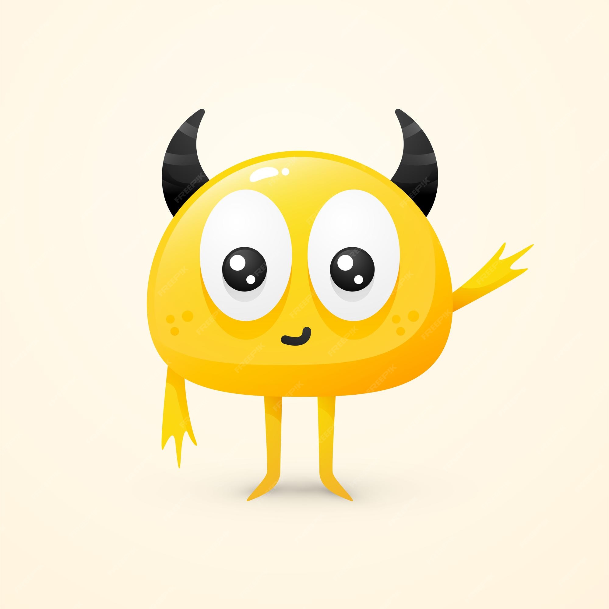 Yellow Monster Rainbow friends vector .Colorful toy cute monster. 20714730  Vector Art at Vecteezy