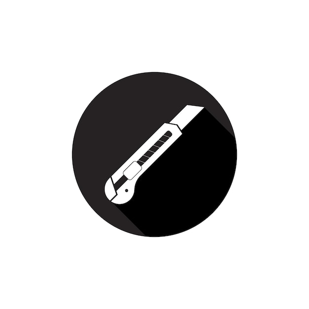 Cutter knife icon