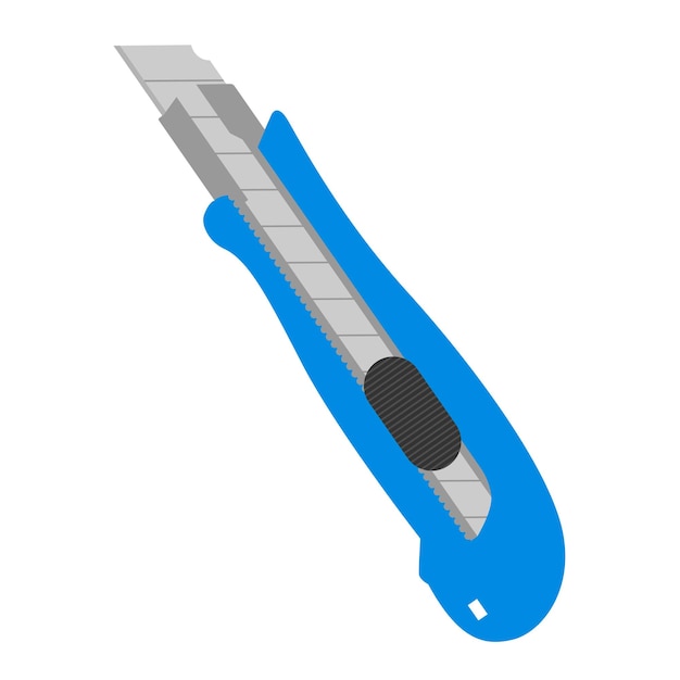 Cutter knife stationery icon