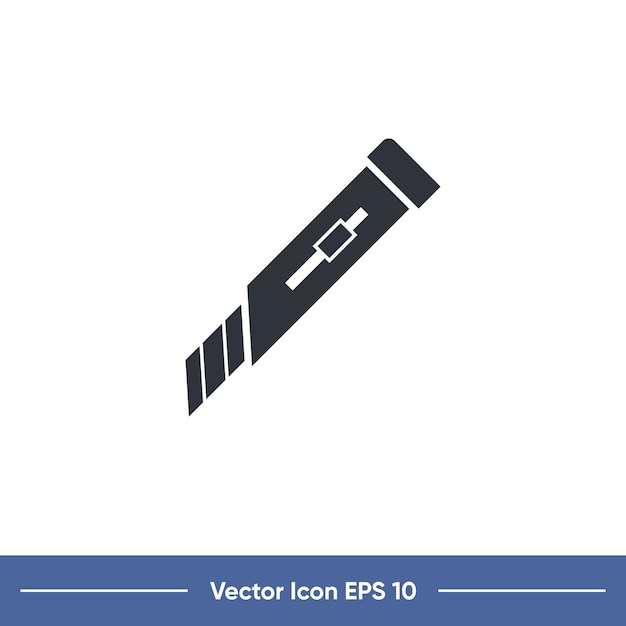 Cutter vector icon template