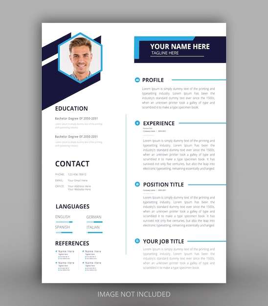 Cv design template