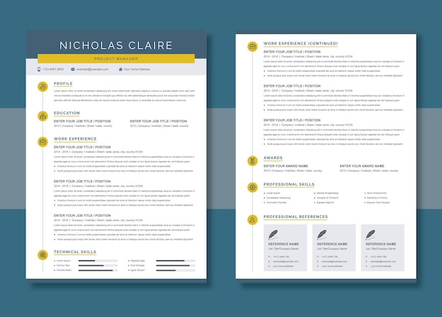 Cv template