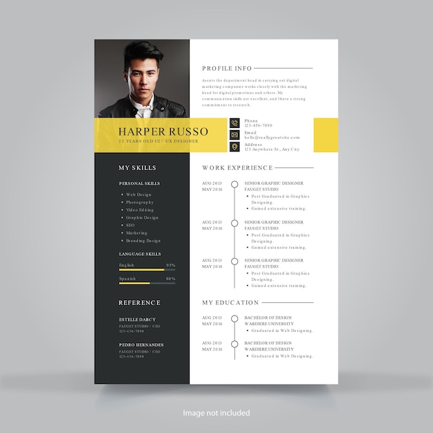 Cv template