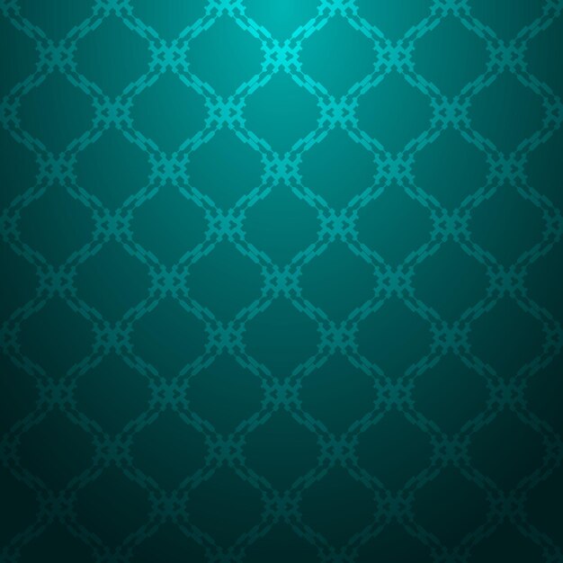 Cyan geometric pattern