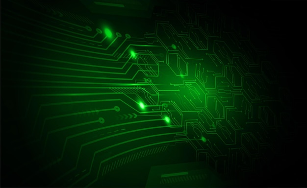 Vector cyber circuit future technology concept background