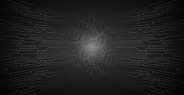 cyber circuit future technology concept background