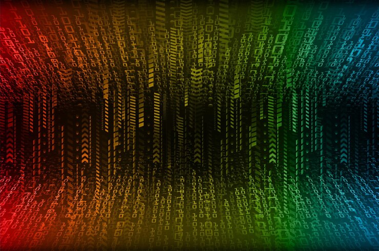 Vector cyber circuit future technology concept background