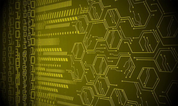 cyber circuit future technology concept background