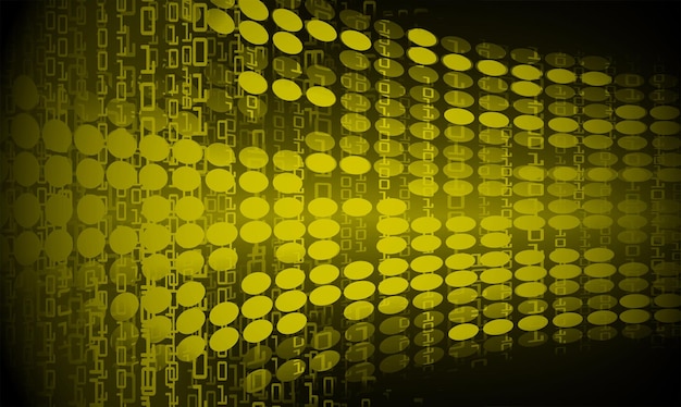 Priorità bassa di concetto di tecnologia futura del circuito cyber