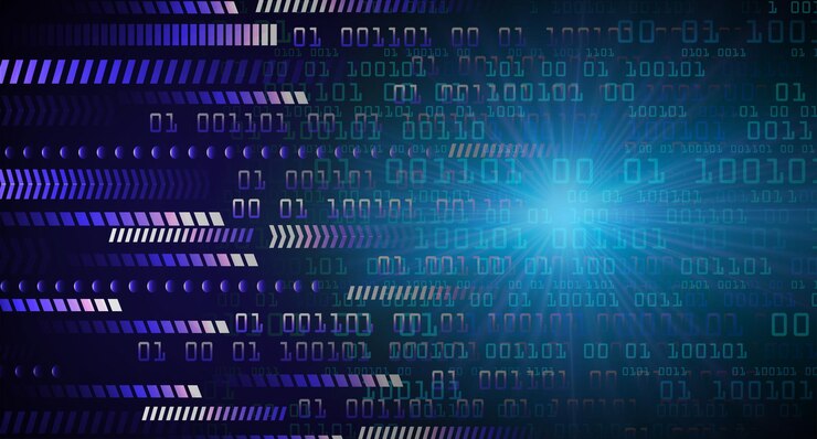 Vector cyber circuit future technology concept background