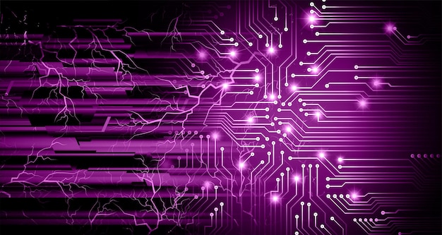 cyber circuit future technology concept background