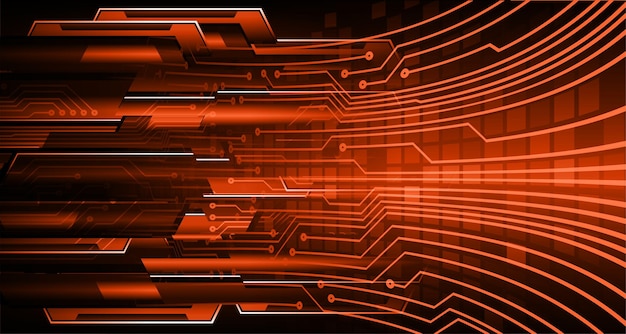 cyber circuit future technology concept background