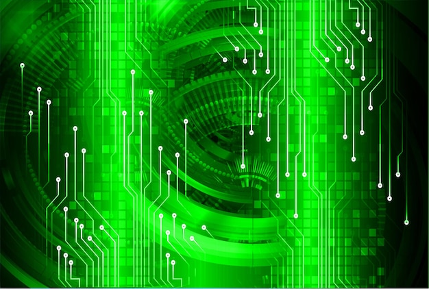 cyber circuit future technology concept background