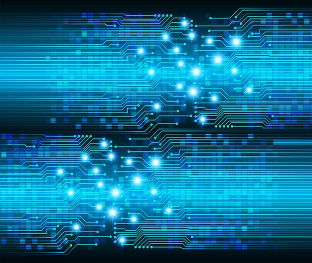 cyber circuit future technology concept background