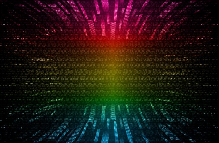 Vector cyber circuit future technology concept background