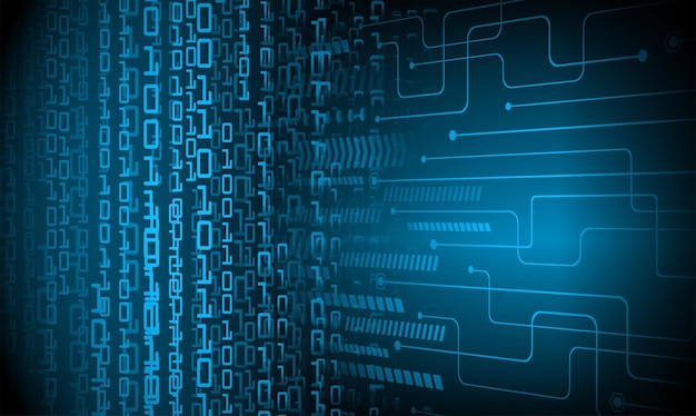 cyber circuit toekomstige technologie concept achtergrond