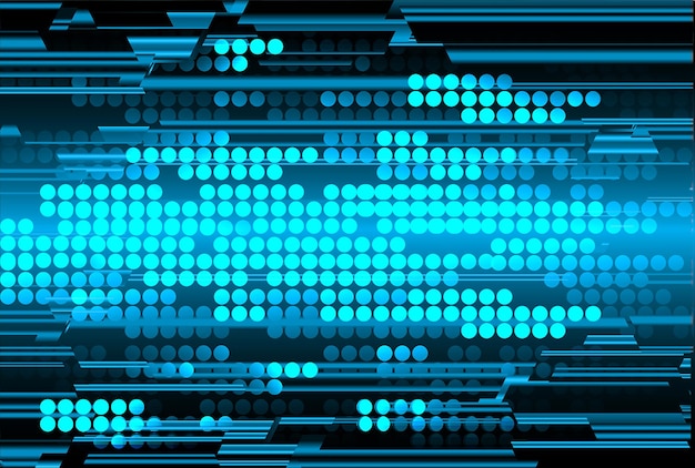 cyber circuit toekomstige technologie concept achtergrond