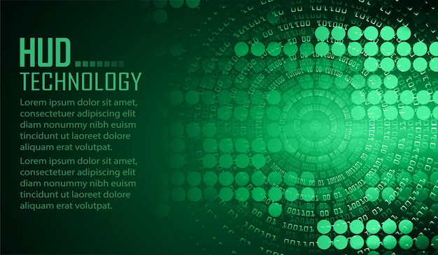 Cyber circuit toekomstige technologie concept achtergrond