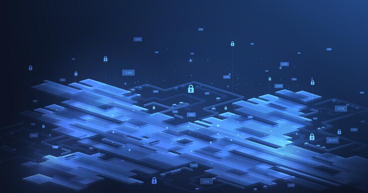 Vector cyber data protection concept