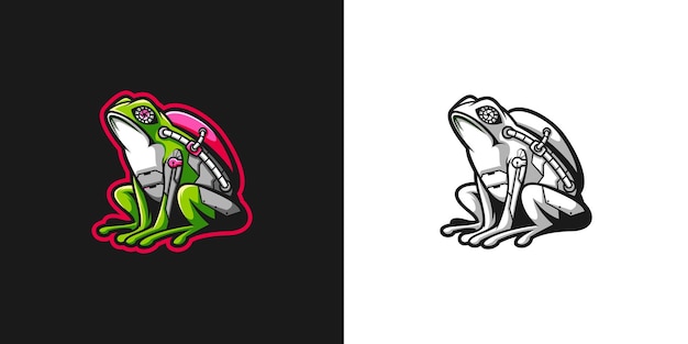 Cyber frog design