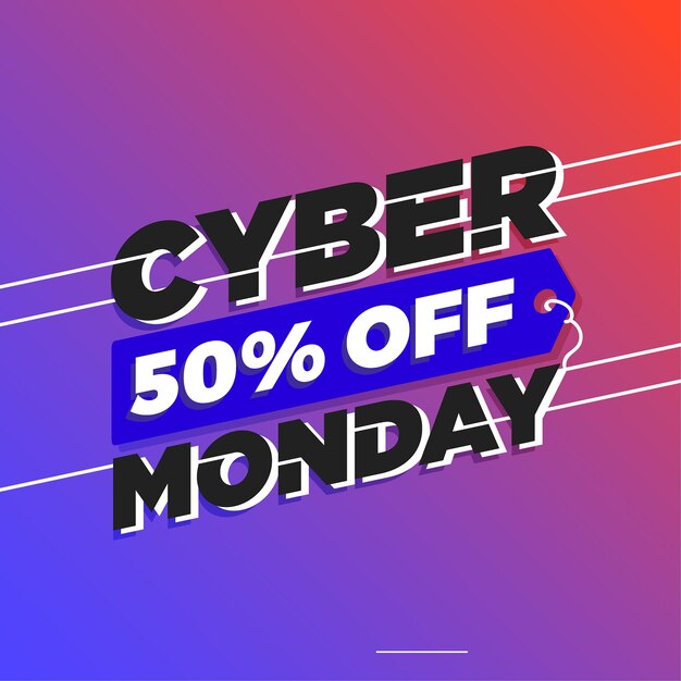 Cyber monday 50 off