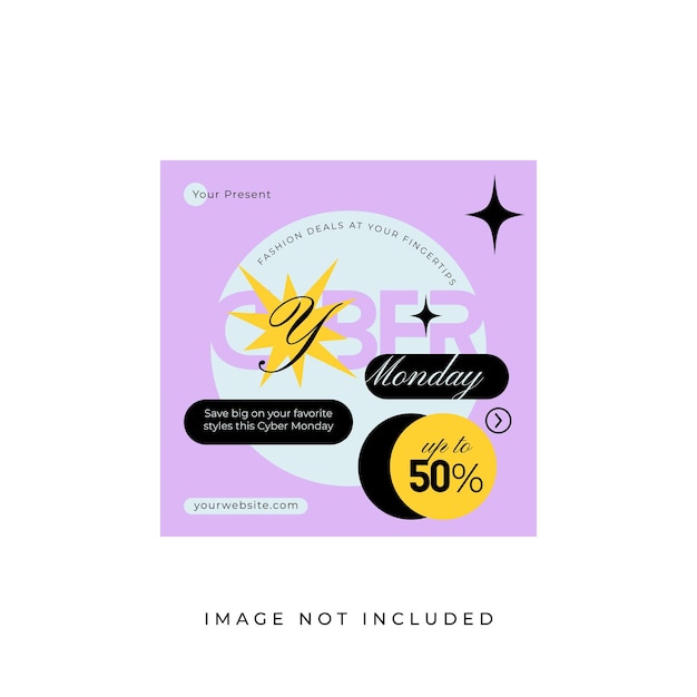 Cyber Monday Instagram Post Template