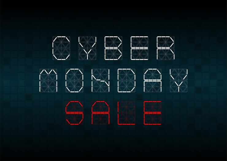 Vector cyber monday sale banner template design layout design end of season special offer banner vector