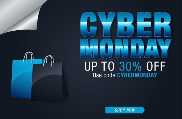 Cyber ​​monday-verkoop