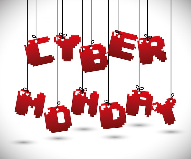 Promozioni e vendite di e-commerce per il lunedì cyber